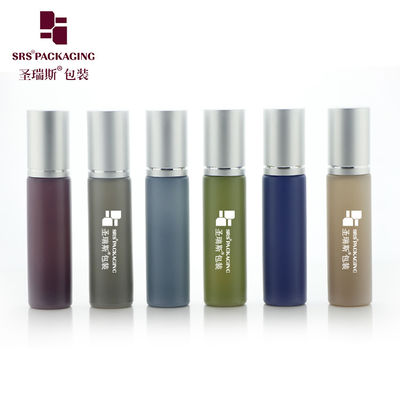 Buy Customizable Walled Glass Roll On Bottle for Skincare Essences with Glass Ball online manufacture