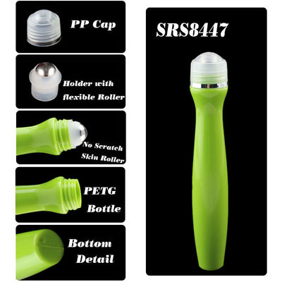 Buy SRS high quality no leakage 15ml eye cream roll on bottle applicator online manufacture