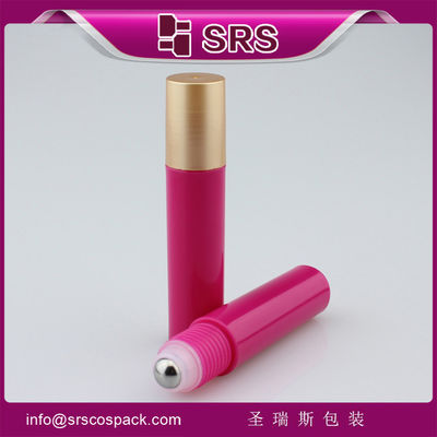 Buy Colorful 10ml Roll On Bottle for Eye Cream and Serum Leak proof Eye Gel Lipstick Oil Container online manufacture