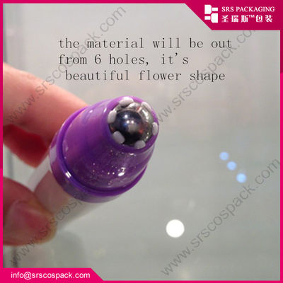 Mua SRS AY-10ml thiết kế mới không có dầu ép 6 hoa bên ngoài cuộn trên chai cho kem mắt sản xuất trực tuyến