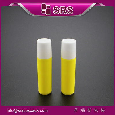 comprar Frasco de plástico roll-on amarelo de grau farmacêutico para alívio da coceira - Fornecedor da China Fabricação em linha
