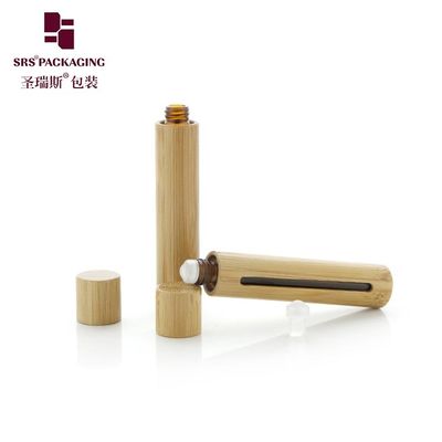 Buy BG(G)-10ML UV Proof Essential Oil Roller Ball Bottle Bamboo Outer Shield From Sunlight Glass Ball Perfume Cologne online manufacture