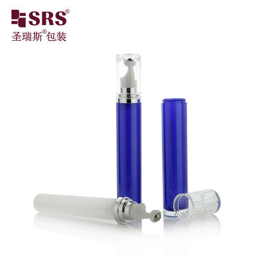 Beli LR001-15/20ML Acrylic Roller Bottle Blue Spraying Diwarnai Dengan Shiny Silver Shoudler pembuatan online