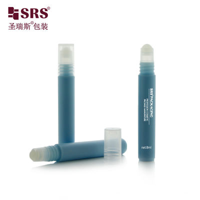 ซื้อ RPPH-8ML โรงงาน กระป๋องท่อสีน้ําเงินสีสว่างที่มีพลาสติก Roller Ball Applicator สําหรับการบรรจุเจลผ่อนคลาย การผลิตออนไลน์