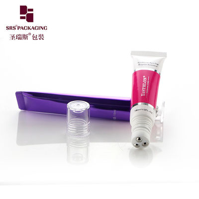 Buy Cosmetic Empty 3 Stainless Roller Ball Tube Squeeze D19mm for Eye Cream online manufacture
