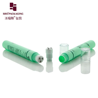 Buy Cosmetic PE Roll On Tube Green D19mm 20ml With Silkscreen Printing online manufacture