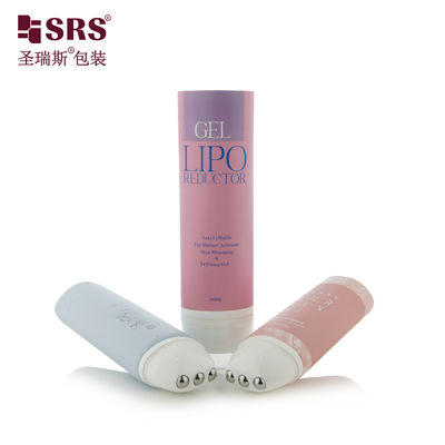 kupować Owalny PE 3 stalowy rolkowa kula aplikacyjna rurka D50mm do masowania żelu serum produkcja online