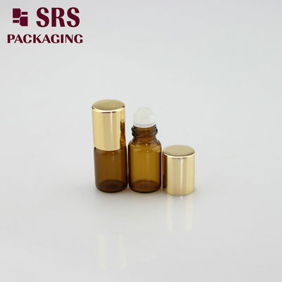 acheter SRS vide 2 ml mini rouleau de parfum en verre ambre sur bouteille avec bouchon en aluminium fabrication en ligne