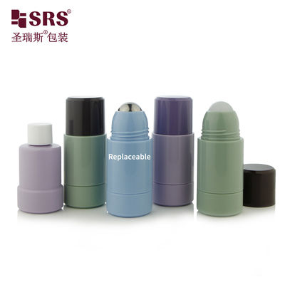 acheter SRS Packaging Bouteille Roll-On Rechargeable en Plastique 50ml 75ml fabrication en ligne