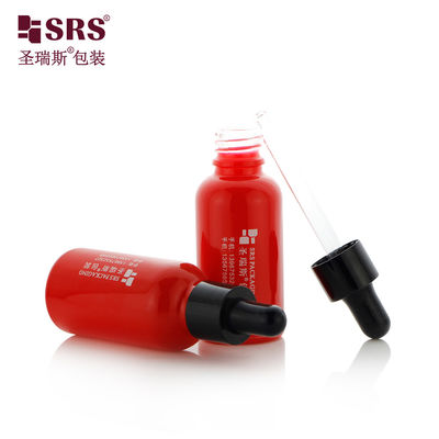 Buy Skincare Essential Oil Dropper Bottles Cylindrical With Round Shoulder online manufacture