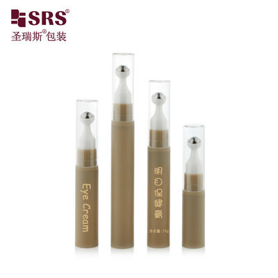 Buy A0031-10ML Vacuum Airless Plastic Roll On Bottle Empty Coating For Eye Serum online manufacture