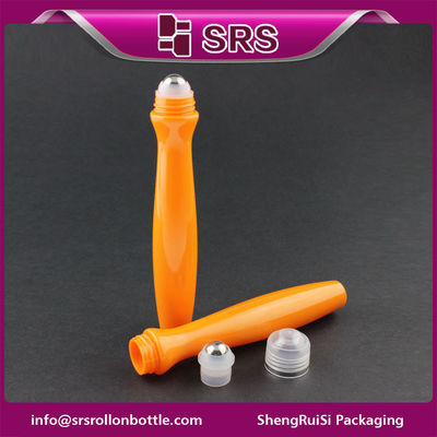kopen SRS hoogwaardige plastic oranje kleur 15ml oogcrème rollerball fles online vervaardiging