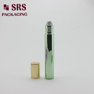 kupować SRS Pusty rol na butelce Metalizowany zielony kolor 15 ml do perfum produkcja online