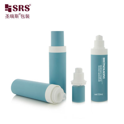 Mua 50ml 100ml PP Airless Serum Bottle Custom Color Refillable sản xuất trực tuyến
