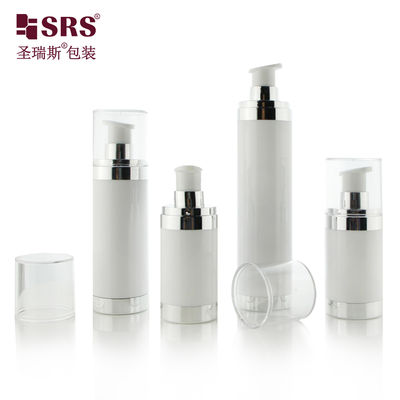 주문 Refillable 15ml 30ml 50ml AS+PP Airless Pump Bottle for Cosmetics 온라인 제조