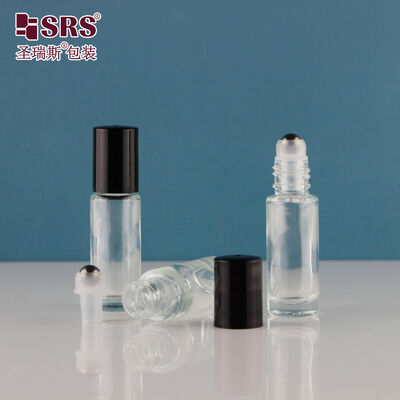 Beli Percetakan Disesuaikan Botol Rol Parfum 4ml Bentuk Bulat Kaca Transparan Roll di Botol pembuatan online