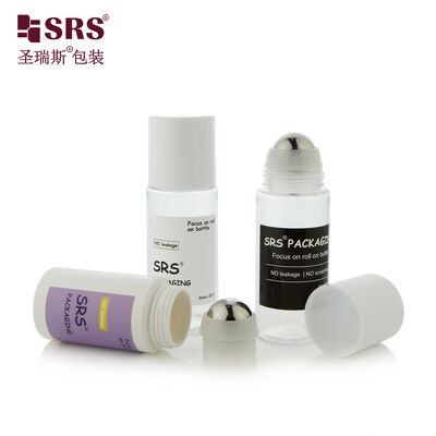 Beli PET30-50ML Botol Plastik PET anti bocor Dengan Desain Label Dan Bola Rol Metal Untuk Cairan Deodoran pembuatan online