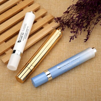 comprar Botella de rodillo de color dorado galvanizado en caliente AY-15ml, cuenta de rodillo de metal para empaque de masaje Fabricación en línea