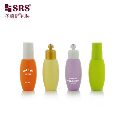 Buy KG1-45ML Custom Color Plastic Roller Bottle Steel Ball Cosmetic Roll on Deodorant Packaging With Switch On Off online manufacture