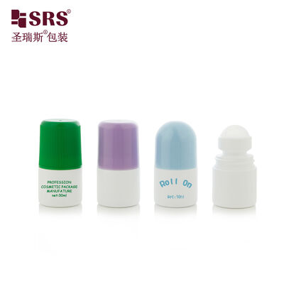購入 SRS 30ml ミニ プラスチック ロール オン ボトル カスタム 多色 空き ロール 容器 爽やかな 液体 昆虫 駆除剤 オンライン製造