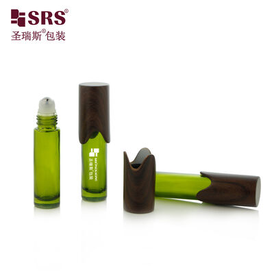 Buy BLPY-10ML Glass Roll on Bottle Gold Metal Cap 304 Stainless Steel Roller Ball Essential Oil Perfume Cosmetic Packaging online manufacture