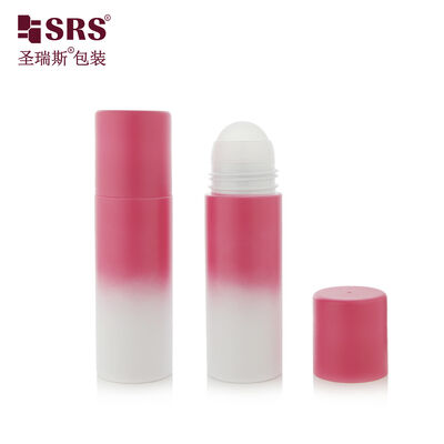 Comprar Botella Roll-On de PET de 43 mm para cuello, 130 ml, 170 ml, botella vacía para desodorante para cuidado corporal, logotipo personalizado Fabricación en línea