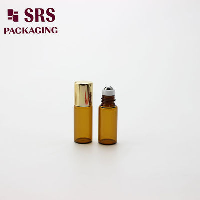 acheter SRS vente en gros vide 3 ml mini rouleau de verre de parfum ambre sur bouteille fabrication en ligne