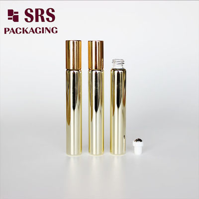kopen SRS cosmetische lege 10 ml gouden glazen rollerbal parfumflesje online vervaardiging