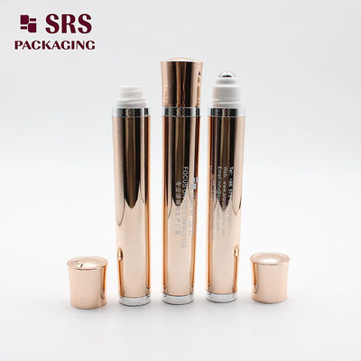 buy SRS Luxury Plastic Vibrating Roll On Bottle Rose Gold Color 10 Ml online manufacture
