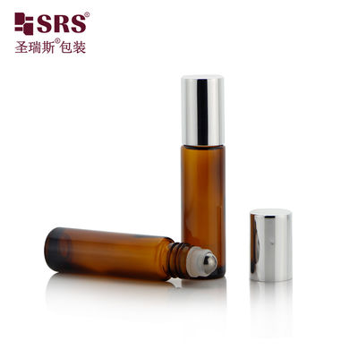 Buy Aluminum Steel Ball Glass Roll On Bottle For Skincare Essence online manufacture