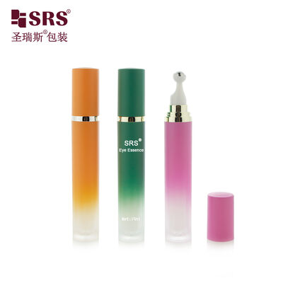 LR001-20ml 15ml Empty Luxury Roll On Bottle For Eye Essence Eyecare Packaging