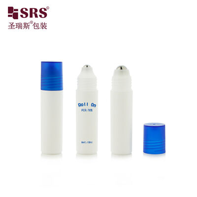 Custom Printed 18ml Round Plastic Roll‑on Bottle For Body Oil,Perfume,Deodorant