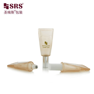 Empty 10ml Tube Shape Glass Roll-on Bottle Cosmetic Roller Packaging