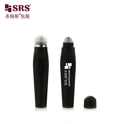 SRS8444-12ml Custom Color Roll-on Cosmetic Bottle Roller Ball Packaging For Eye Care Formula